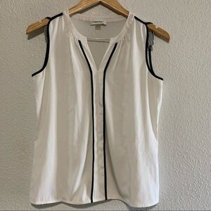 Calvin Klein Sleeveless Career Blouse